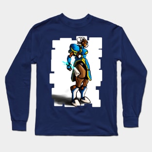 Mecha Chun Li 02 Long Sleeve T-Shirt